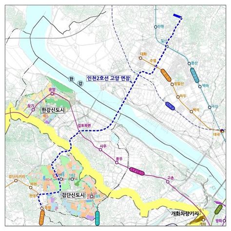 김포시 인천2호선 고양연장 사전타당성조사 착수 네이트 뉴스