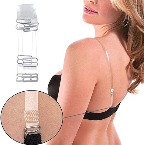 Pair Summer Clear Bra Strap Silicone Bra Accessories Bra Shoulder