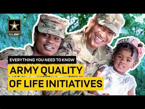 Everything You Need To Know Quality Of Life Initiatives U S Army