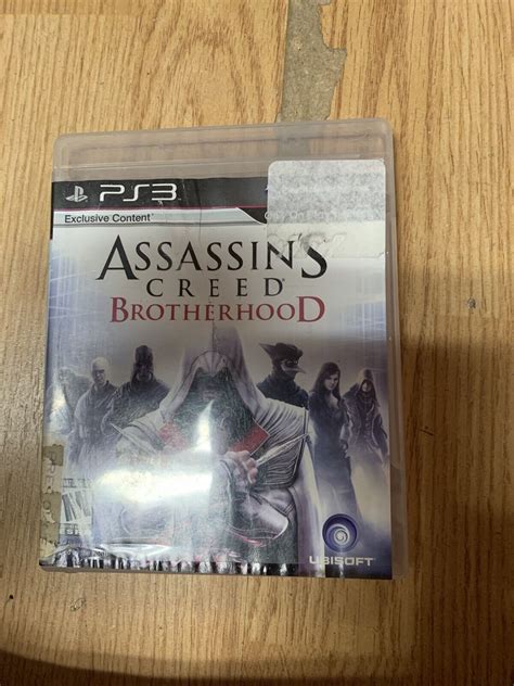 Assassins Creed Brotherhood Playstation 3 Ps3 Action Adventure Video 8888346258 Ebay