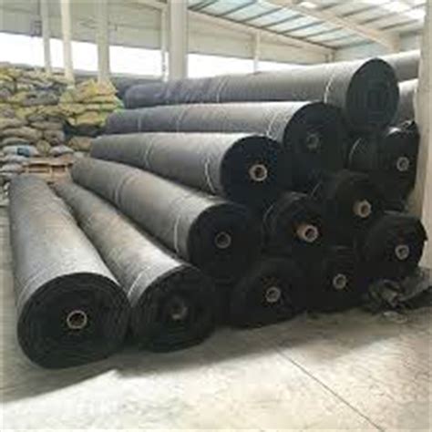 Geotextiles Nonwoven Fabric Rolls Gsm Geotextile Dam Project Pp