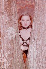 Desirable Bint Poses Completely Naked In The Woods Photos