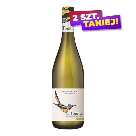 WINO TOMTIT SAUVIGNON BLANC B W 0 75L dobra cena sklep Duży Ben