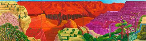 David Hockney (1937-), Grand Canyon : museum