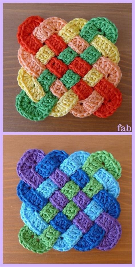 Crochet Celtic Knot Square Free Pattern Artofit