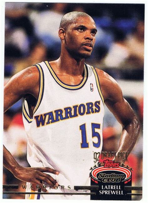 Sprewell, Latrell 1992-93 Stadium Club Rookie | RK Sports Promotions