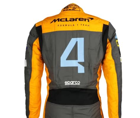 Lando Norris Mclaren Race F1 Suit A2 Jackets