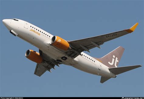 OY JTU Jet Time Boeing 737 7L9 WL Photo By Aldo Bidini ID 295193