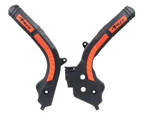 Rtech Grip Rahmensch Tzer Ktm Sx F Exc Schwarz Orange