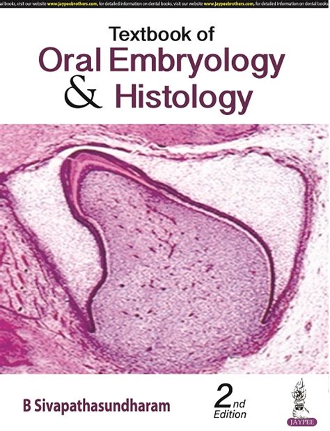 Buy Textbook Of Oral Embryology And Histology 2nd Ed 2023