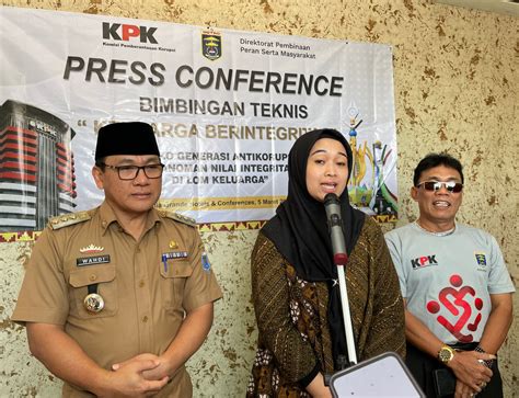 KPK Awasi Pemkot Metro Siap Berikan Edukasi Keluarga Berintegritas Dan