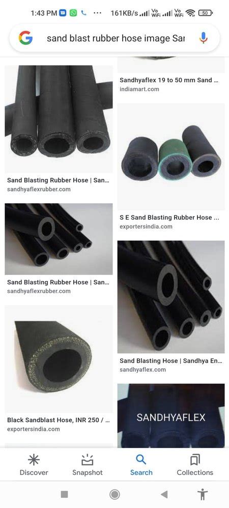 Sandhyaflex Suction And Discharge Rubber Hose With Camlock Fittings Rs