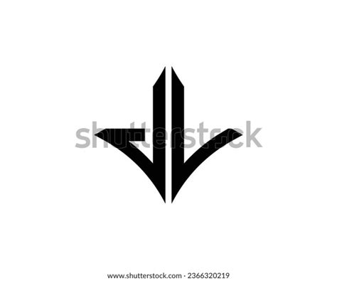 Jl Logo Design Vector Template Stock Vector (Royalty Free) 2366320219 | Shutterstock