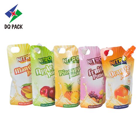 Dq Pack Custom Printed Spout Pouch Wholesale Packaging Spout Pouch