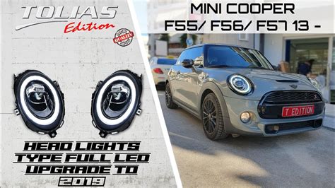 Mini Cooper S R56 Headlight Upgrade F56 F56 F57 Style Projector