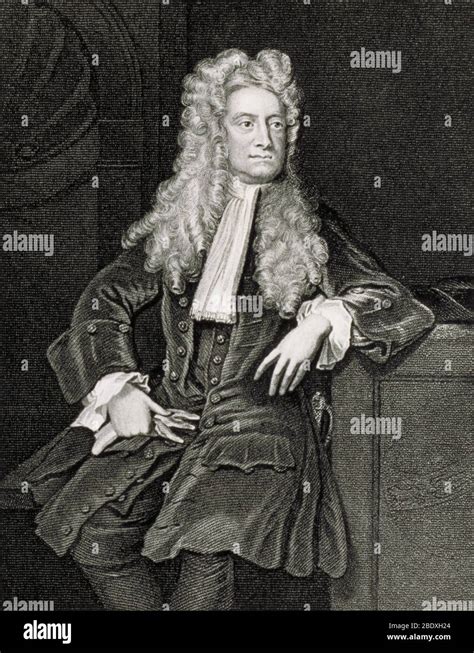 Isaac Newton English Physicist Stock Photo Alamy