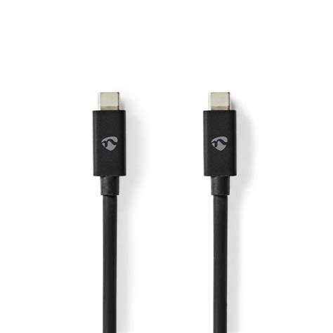 Usb Cable Usb 40 Gen 2x2 Usb C™ Male Usb C™ Male 240 W 8k60hz 20 Gbps Nickel