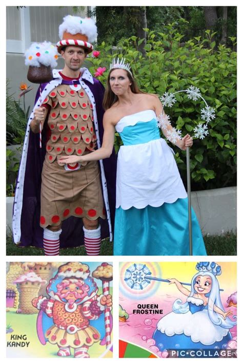 King Kandy And Queen Frostine Candyland Halloween Costumes Candy