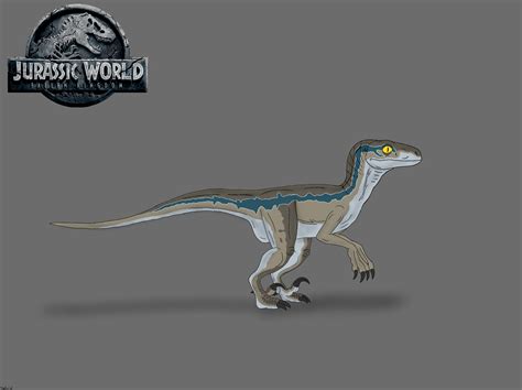 13 JURASSIC WORLD FALLEN KINGDOM BLUE TOY