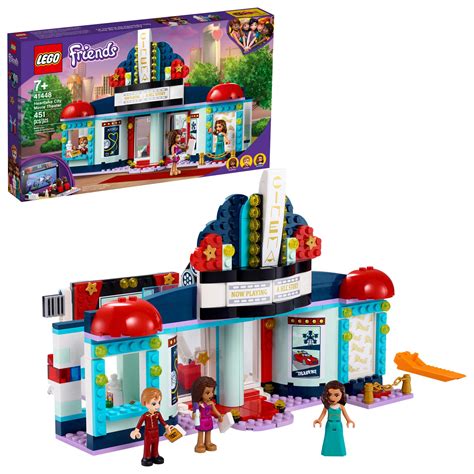 Amazon.com: LEGO Friends Heartlake City Movie Theater 41448 Building Kit; Great Birthday Gift ...