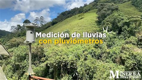 Medición de lluvias con pluviómetros YouTube