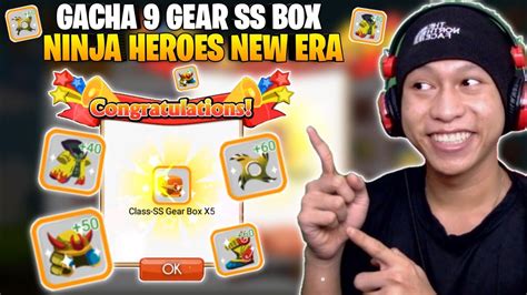 Gacha Gear Ss Di Ninja Heroes New Era Buka Box Gear Ss Ninja Heroes