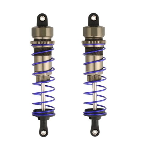 New 2PCS ZD Racing 7358 7359 Front Rear Oil Filled Shock Absorber For