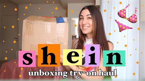 Shein Unboxing Try On Haul Bikini 👙 Con Codice Sconto 💸 Youtube