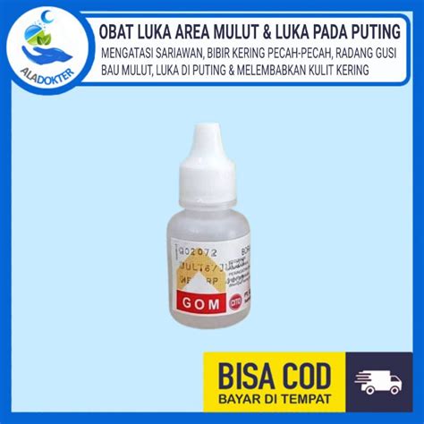 Jual Obat Luka Rongga Mulut Tenggorokan Lecet Puting Sariawan Radang