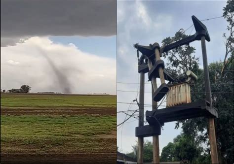 Imágenes impactantes de Argentina bajo alerta tormentas tornados