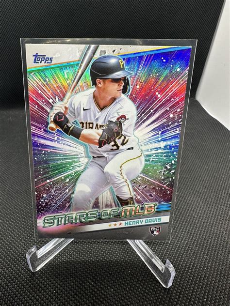 2024 Topps Series 1 STARS OF MLB CHROME HENRY DAVIS PIRATES RC