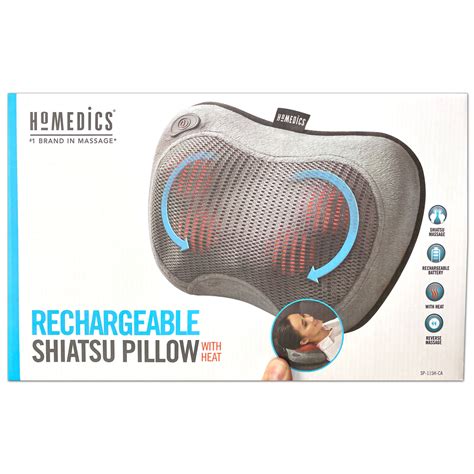 Homedics Cordless Shiatsu Massage Pillow With Heat Huntsville