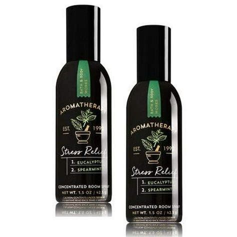 Bath And Body Works 2 Pack Aromatherapy Stress Relief Eucalyptus