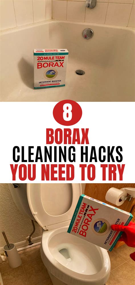 8 Borax Cleaning Hacks You Need To Try In 2021 Borax Cleaning