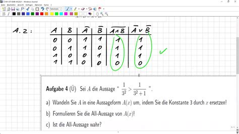 A Mathe Bung Logik Mengen Youtube