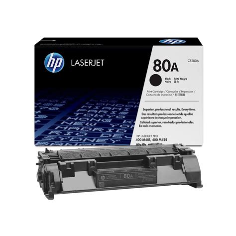 HP 80A Original Toner Cartridges Black CF280A