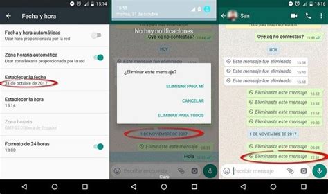 Así Puedes Eliminar Un Mensaje Enviado Hace Una Semana En Whatsapp