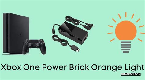 Xbox One Power Brick Orange Light