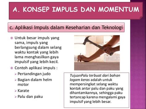 Contoh Gambar Impuls Dan Momentum Dalam Kehidupan Sehari Hari