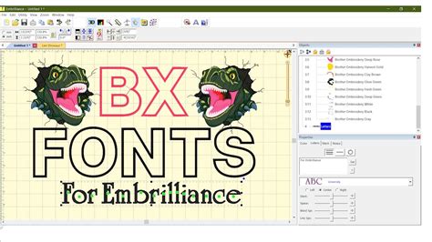 Bx Font Installation In Embrilliance Youtube