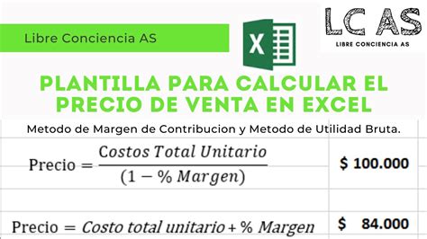 C Mo Calcular El Precio De Venta Unitario De Un Producto