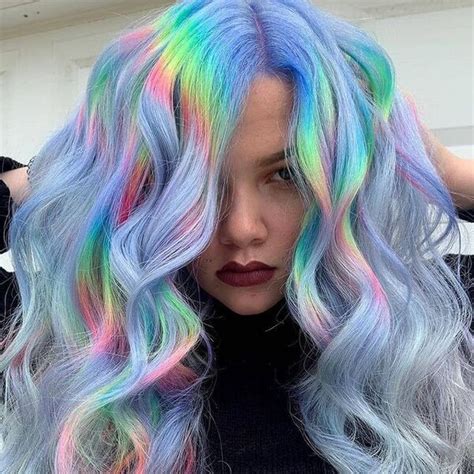 50 Magical Holographic Hair Ideas For Women In 2022