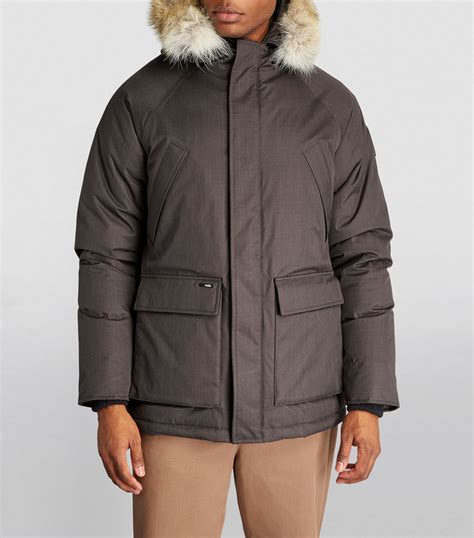 Nobis Grey Padded Parka Jacket Harrods Uk