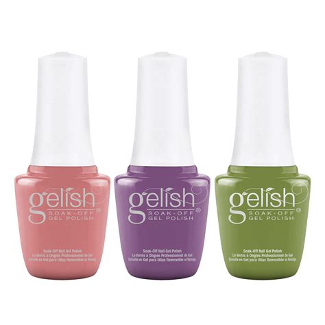 Gelish Mini Spring Pure Beauty Nail Polish Bottle Manicure Set