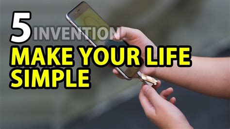 Top 5 Inventions Make Your Life Simple Youtube