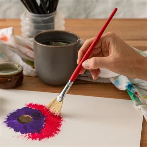Marseille Bristle Fan Brush By Artists Loft® Michaels