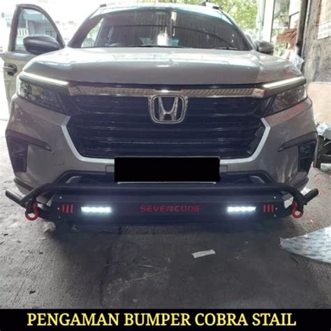 Jual TANDUK BUMPER DEPAN HONDA BRV 2022 UP COBRA STAIL Shopee Indonesia