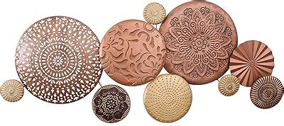 Amazon Qunclay Pieces Boho Wall Art Wooden Bohemian Wall Decor