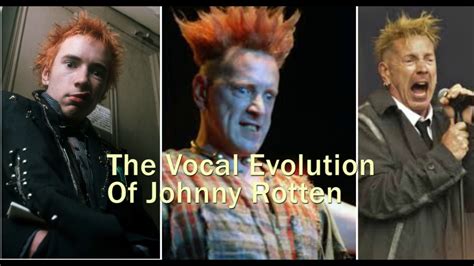 The Vocal Evolution Of Sex Pistol S Johnny Rotten Anarchy In The Uk 1976 2007 Youtube