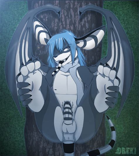 Rule 34 4 Toes Anthro Anus Balls Barefoot Bat Blue Eyes Claws Drekinity Erection Foot Focus